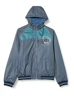 Desigual Damska kurtka 19SMEWX25144L, niebieska, L - Kurtki damskie - miniaturka - grafika 1