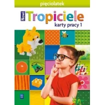 WSiP Nowi Tropiciele Pięciolatek. Karty pracy cz.1 WSIP Beata Gawrońska, Emilia Raczek - Edukacja przedszkolna - miniaturka - grafika 1