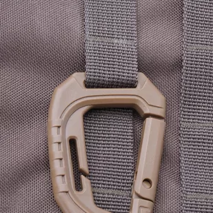 Mil-Tec - Karabinek Tactical MOLLE - 2 szt. - Coyote - 15922505 - Sprzęt wspinaczkowy - miniaturka - grafika 3