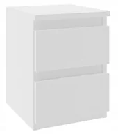 Szafki nocne - Biała minimalistyczna szafka nocna P6-K27 - miniaturka - grafika 1