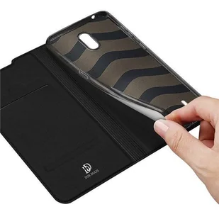 Dux Ducis Skin Pro kabura etui pokrowiec z klapką Nokia 1.3 czarny - Etui i futerały do telefonów - miniaturka - grafika 6