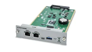 Allied Telesis AT-MCF3000M konwerter sieciowy Wewnętrzny Stal nierdzewna - Konwertery sieciowe i transceivery - miniaturka - grafika 1