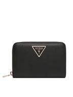 Portfele - Guess Duży Portfel Damski Laurel II Slg SWBG74 59140 Czarny - miniaturka - grafika 1