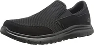 Trampki męskie - Skechers Flex Advantage Sr Mcallen, męskie trampki, 46 EU, Czarny, 45.5 EU - miniaturka - grafika 1