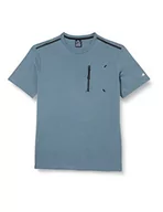 Koszulki męskie - Champion Legacy X-pro Zip Pocket S/S T-shirt męski, grigio peltro, S - miniaturka - grafika 1