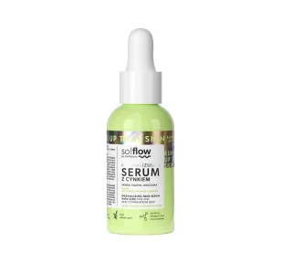 So!Flow normalizujące serum z cynkiem skóra tłusta, mieszana 30ml - Serum do twarzy - miniaturka - grafika 1