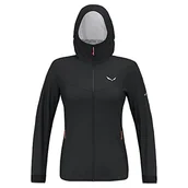 Kurtki damskie - Salewa Damska kurtka Puez Aqua 4 PTX 2,5 l W, czarny (Black Out), m - miniaturka - grafika 1