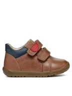 Buty dla chłopców - Geox Sneakersy B Macchia Boy B254NB 0CL22 C6001 Brązowy - miniaturka - grafika 1