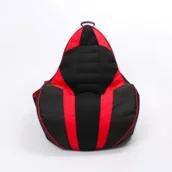Fotele i pufy dla dzieci - Pufa Worek Dla Dzieci Gamebagos Czerwony - miniaturka - grafika 1