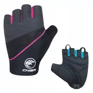 Rękawiczki rowerowe - Chiba Rękawiczki Lady Gel Premium Ii Różowe - miniaturka - grafika 1