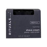 Kosmetyki do golenia - Rituals Homme Shave Cream Krem do golenia dla mężczyzn Napełnienie 250 ml - miniaturka - grafika 1