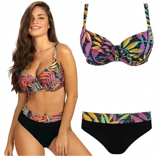 Strój kąpielowy dwuczęściowy wysoki stan SELF 940 PA3 Palermo 38C/M 70C - Stroje kąpielowe - miniaturka - grafika 1