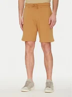 Spodenki męskie - Blend Szorty sportowe 20717881 Brązowy Regular Fit - miniaturka - grafika 1