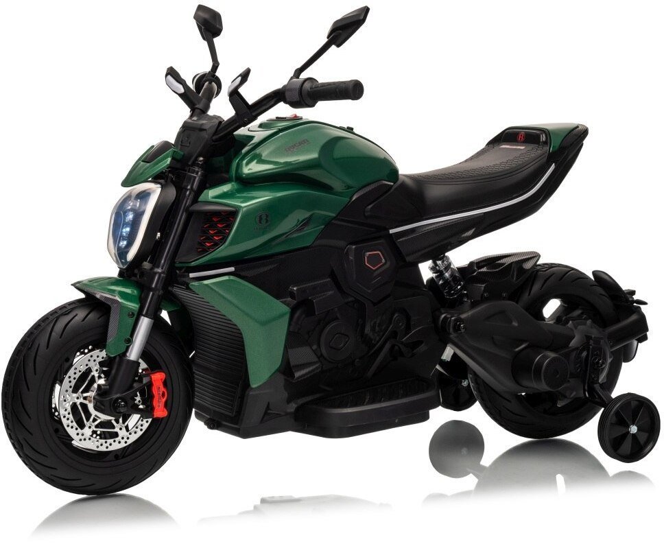 Lean Cars Pojazd Motor Ducati Diavel x Bentley Zielony