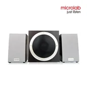 Głośniki i kolumny - Microlab TMN1 2.1 srebrny - miniaturka - grafika 1