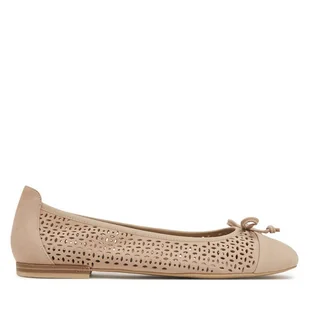 Baleriny Caprice 9-22185-42 Beżowy - Baleriny - miniaturka - grafika 1