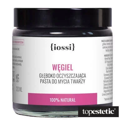 Iossi Oczyszczający węgiel Pasta do mycia twarzy 120ml