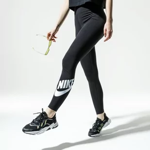 Nike LEGGINGS W NSW LEGASEE LGNG HW FUTURA CJ2297-011 - Spodnie damskie - miniaturka - grafika 1