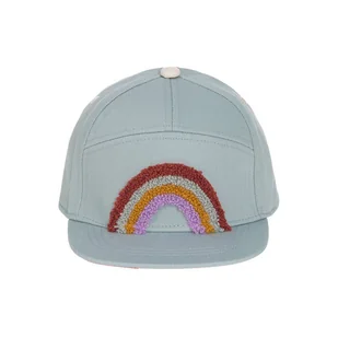Czapka z daszkiem dziecięca Little Gang Rainbow light blue 2-6 lat - Szaliki i chustki dla dzieci - miniaturka - grafika 1