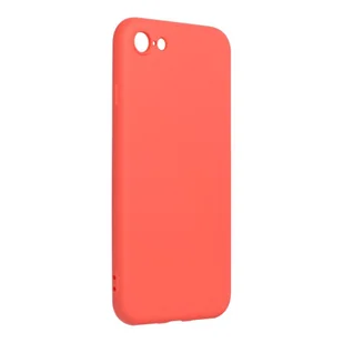 Forcell Futerał SILICONE LITE do IPHONE 7 różowy - Etui i futerały do telefonów - miniaturka - grafika 1