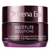 Kremy do twarzy - Dr Irena Eris Institute Solutions L-ASCORBIC POWER TREATMENT INSTANT ANTI-WRINKLE HYDRATING & REGENERATING NIGHT CREAM 50 ml - miniaturka - grafika 1