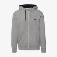 Bluzy męskie - TIMBERLAND BLUZA ROZPINANA Z KAPTUREM TFO CHEST LOGO FULLZIP - Timberland - miniaturka - grafika 1