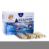 Witaminy i minerały - Oleofarm SP. Z O.O. Rekinol extra 72 kapsułki 3100121 - miniaturka - grafika 1