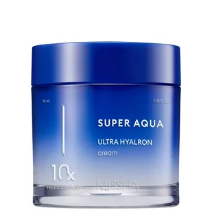 Missha Super Aqua Ultra Hyalron Cream 70ml - Kremy do twarzy - miniaturka - grafika 1
