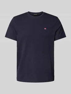T-shirt z wyhaftowanym logo - Koszulki męskie - miniaturka - grafika 1