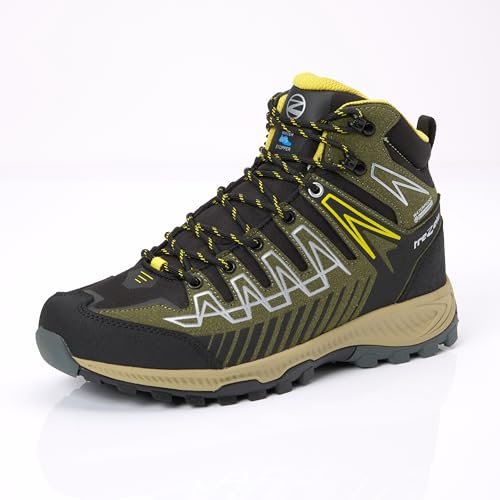 Trezeta Thunder Mid WP męskie buty trekkingowe, Oliwki Żółte, 40 EU