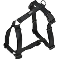 Szelki dla psów - AniOne Nylonowe szelki H Classic czarny XL - miniaturka - grafika 1
