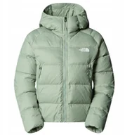 Kurtki męskie - The North Face Hyalite Down Hoodie Jacket NF0A8E75BQ11 Zielone M - miniaturka - grafika 1