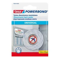 Taśmy izolacyjne i naprawcze - Tesa Taśma montażowa powerbond universal 1,5m:19mm H5856501 - miniaturka - grafika 1