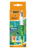 Przybory szkolne - Bic Długopisy (3 szt.) "4 colours" - miniaturka - grafika 1