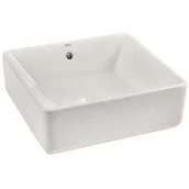 Umywalki - Roca Umywalka ceramiczna nablatowa Domus 39 x 37 - miniaturka - grafika 1