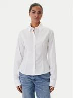 Koszule damskie - Guess Jeans Koszula W6RH66 WH7P1 Biały Regular Fit - miniaturka - grafika 1