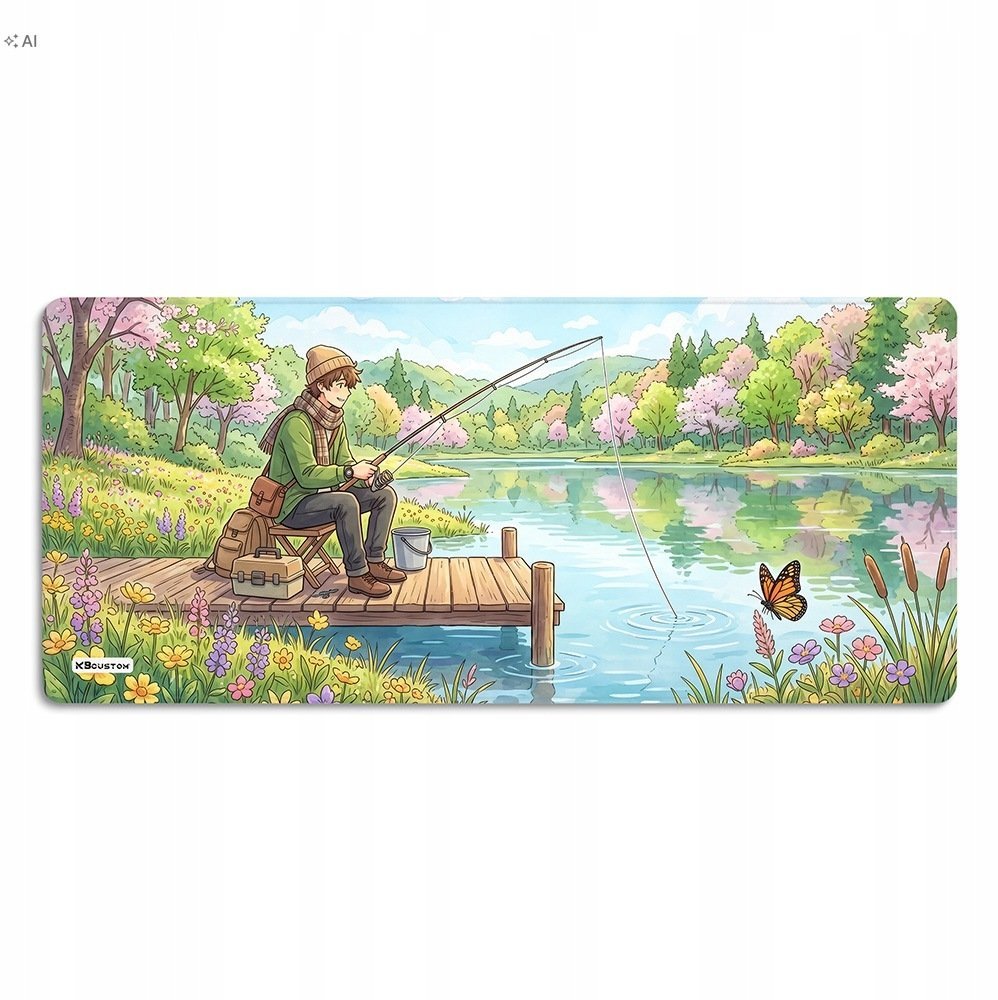 NoName Podkładka Duża Podkładka Pod Mysz 4mm Grubość Jakość 90x40cm KBcustom Prezent Speed