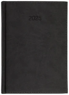 Kalendarz 2025. A5T Vivella. Czarny - Kalendarze - miniaturka - grafika 1