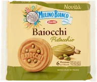 Ciastka - Mulino Bianco Baiocchi al Pistacchio 168g - miniaturka - grafika 1