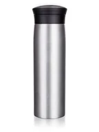 Termosy - Banquet Termos stalowy PHASE 400 ml, srebrny - miniaturka - grafika 1