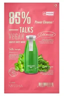Maseczki do twarzy - Missha Maska W Płachcie Power Cleanse 27 G - miniaturka - grafika 1