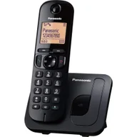 Telefony OUTLET - Panasonic KX-TGC210PD cyfrowy telefon bezprzewodowy (tryb ECO, blokowanie niechcianych połączeń, książka telefoniczna na 50 numerów), czarny - miniaturka - grafika 1