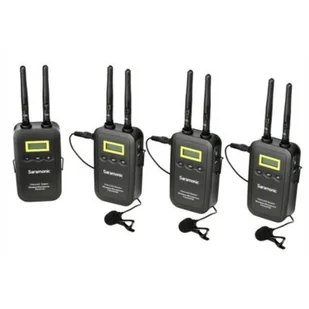 Saramonic Bezprzewodowy zestaw audio SARAMONIC VmicLink5 RX5 + TX5 +TX5 + TX5 - Inne akcesoria audio-wideo - miniaturka - grafika 1