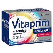 Witaminy i minerały - NORIS PHARMA Vitaprim Senior x 60 tabl - miniaturka - grafika 1