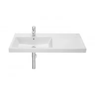 Umywalki - Roca A3270MBS00 GAP Umywalka $849cienna asymetryczna 100x46 cm LEWA Supraglaze$850 - miniaturka - grafika 1