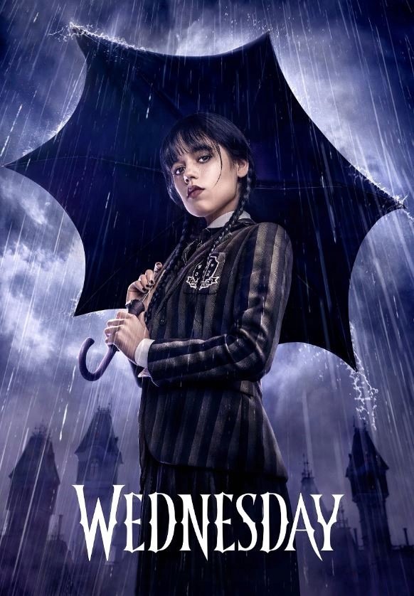 PODKŁADKA POD MYSZ Nadruk 22x18 cm Wednesday Addams Family Tekst Prezent
