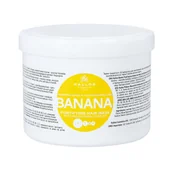 Maski do włosów - KALLOS KJMN BANANA Intensywnie regenerująca maska do włosów suchych i zniszczonych 500 ml - miniaturka - grafika 1