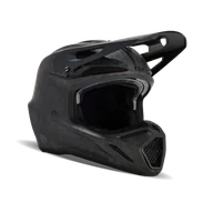 Kaski motocyklowe - Kask Cross FOX V3 Rs Carbon Solid Matowy CzarnyM - miniaturka - grafika 1