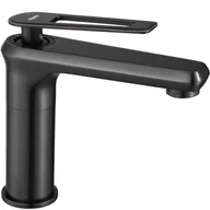 Baterie umywalkowe - Rea Bateria umywalkowa Blade Old Black niska B9973 - miniaturka - grafika 1