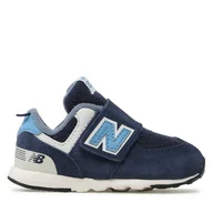 Buty dla chłopców - Sneakersy New Balance NW574ND1 Granatowy - miniaturka - grafika 1